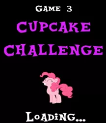 Size: 272x315 | Tagged: safe, artist:pagiepoppie12345, derpibooru import, pinkie pie, bouncing, creepypasta, .exe, image, jumping, png, rainbow.exe, smiling, title card
