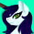 Size: 50x50 | Tagged: safe, artist:minelvi, derpibooru import, oc, unofficial characters only, pony, unicorn, animated, blinking, bust, gf, gif, green background, horn, image, pixel art, simple background, solo, unicorn oc