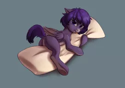 Size: 3508x2480 | Tagged: safe, artist:loonya, derpibooru import, oc, oc:bloonya, unofficial characters only, pegasus, pony, angry, body pillow, butt, dock, featureless crotch, hug, hugging a pillow, image, looking at you, looking back, looking back at you, markings, mlem, pale belly, pegasus oc, pillow, pillow hug, png, raised tail, silly, snip (coat marking), tail, tongue out, wings