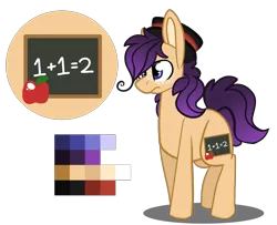 Size: 1580x1286 | Tagged: safe, artist:greyestgray, derpibooru import, oc, oc:honey gold, earth pony, pony, ambiguous gender, hat, image, magical lesbian spawn, offspring, parent:applejack, parent:rarity, parents:rarijack, png, reference sheet, simple background, solo, transparent background