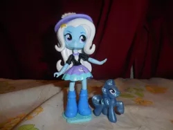 Size: 1280x960 | Tagged: safe, artist:pikachuandsonic, derpibooru import, trixie, equestria girls, doll, equestria girls minis, image, jpeg, photo, toy