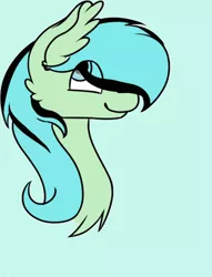 Size: 488x640 | Tagged: safe, artist:fluffy-fillies, derpibooru import, oc, oc:meadow dash, unofficial characters only, eye clipping through hair, female, head, image, png, solo