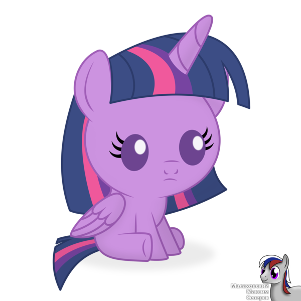 Size: 2449x2449 | Tagged: safe, artist:intelmax89, derpibooru import, twilight sparkle, alicorn, pony, ail-icorn, spoiler:interseason shorts, age regression, baby, baby pony, babylight sparkle, cute, female, foal, image, png, simple background, solo, transparent background, twiabetes, younger