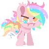 Size: 100x100 | Tagged: safe, artist:taligintou, derpibooru import, oc, oc:paper stars, angry, animated, cute, frown, gif, image, madorable, paperbetes, pixel art, shaking, simple background, teary eyes, transparent background