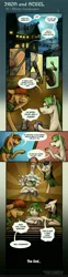 Size: 2336x9373 | Tagged: safe, artist:helmie-art, derpibooru import, oc, oc:d'vil, oc:lodvik, comic:iron and steel, comic, image, jpeg