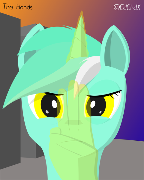 Size: 3200x4000 | Tagged: safe, artist:edchdx, derpibooru import, lyra heartstrings, pony, unicorn, drama bait, hand, image, looking at camera, magic, magic hands, png, politics, protest, solo, stand with thailand, thailand, vector, why