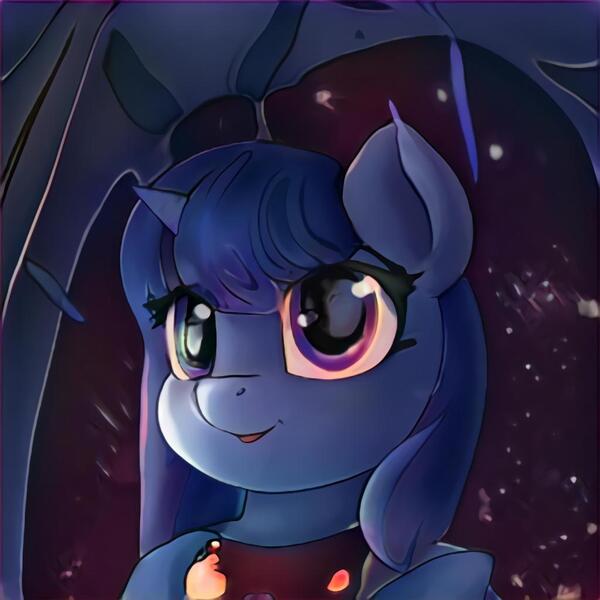 Size: 1024x1024 | Tagged: safe, artist:thisponydoesnotexist, derpibooru import, machine learning generated, pony, image, jpeg, neural network, night