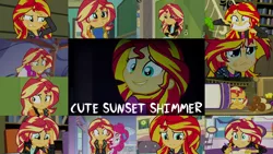 Size: 1966x1105 | Tagged: safe, derpibooru import, edit, edited screencap, editor:quoterific, screencap, pinkie pie, sunset shimmer, twilight sparkle, pony, unicorn, a fine line, epic fails (equestria girls), eqg summertime shorts, equestria girls, equestria girls (movie), equestria girls series, forgotten friendship, friendship games, legend of everfree, mirror magic, rainbow rocks, spoiler:eqg specials, book, crying, cute, geode of empathy, image, magical geodes, png, shimmerbetes
