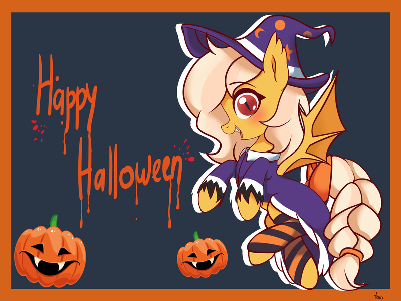 Size: 4000x3000 | Tagged: safe, derpibooru import, oc, bat pony, pony, halloween, holiday, image, png, solo