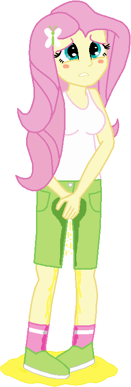 Fluttershy Pissing