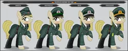 Size: 1280x512 | Tagged: safe, artist:brony-works, derpibooru import, earth pony, pony, clothes, cold war, east germany, female, image, jpeg, mare, uniform