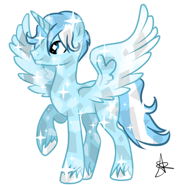 Size: 2449x2449 | Tagged: safe, artist:oceanhorse00, derpibooru import, oc, oc:blayze, unofficial characters only, alicorn, crystal pony, pony, alicorn oc, crystal alicorn, crystallized, horn, image, male, png, simple background, solo, transparent background, vector, wings