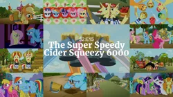 Size: 1970x1107 | Tagged: safe, derpibooru import, edit, edited screencap, editor:quoterific, screencap, amethyst star, apple bloom, applejack, berry punch, berryshine, big macintosh, bon bon, carrot top, cherry berry, cloud kicker, daisy, flam, flim, flower wishes, fluttershy, golden harvest, goldengrape, granny smith, lemon hearts, linky, meadow song, pinkie pie, rainbow dash, rarity, sassaflash, shoeshine, sir colton vines iii, spike, spring melody, sprinkle medley, sweetie drops, twilight sparkle, dragon, earth pony, pegasus, pony, unicorn, the super speedy cider squeezy 6000, 6000, cider, crying, face, flim flam brothers, hat, image, mane six, png, shocked, unamused, unicorn twilight