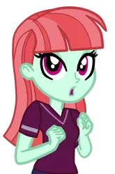 Size: 606x916 | Tagged: safe, artist:gmaplay, derpibooru import, melon mint, equestria girls, equestria girls series, pinkie pie: snack psychic, cute, image, png, simple background, solo, sports, transparent background