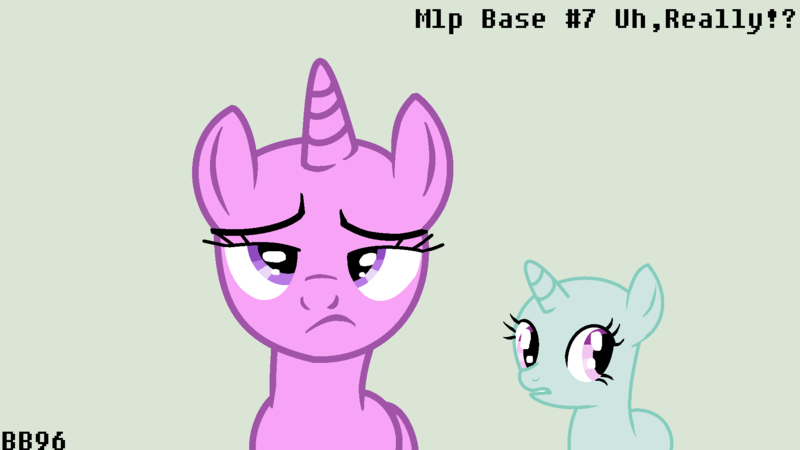 Size: 1920x1080 | Tagged: safe, artist:bonbon9696, derpibooru import, oc, unofficial characters only, alicorn, pony, unicorn, alicorn oc, bald, base, bust, duo, eyelashes, female, frown, gray background, horn, image, mare, png, simple background, unicorn oc, wings