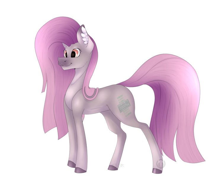 Size: 5000x4000 | Tagged: safe, artist:chazmazda, derpibooru import, oc, unofficial characters only, pony, collab commission, collaboration, commission, commissions open, cutie mark, eye, eyes, highlights, image, long hair, photo, pink hair, png, shading, simple background, smiling, solo, transparent background