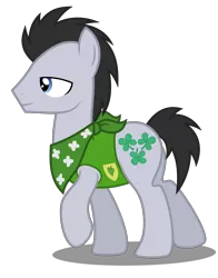 Size: 5500x7000 | Tagged: safe, artist:mundschenk85, derpibooru import, lucky clover, earth pony, pony, absurd resolution, bandana, image, male, plant team, png, simple background, solo, stallion, transparent background, vector