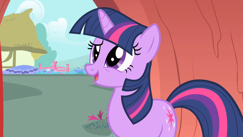 Size: 1280x720 | Tagged: safe, derpibooru import, screencap, twilight sparkle, pony, unicorn, party of one, female, golden oaks library, image, library, mare, png, solo, unicorn twilight