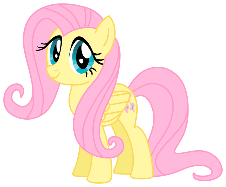 Size: 6000x4970 | Tagged: safe, artist:forestshy, derpibooru import, fluttershy, pegasus, pony, a bird in the hoof, cute, female, image, looking at you, png, shyabetes, simple background, smiling, solo, transparent background, vector