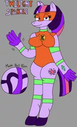 Size: 750x1237 | Tagged: safe, artist:bradythefnaffan, derpibooru import, twilight sparkle, anthro, pony, unguligrade anthro, unicorn, ball, female, image, jpeg, mare, morph ball, solo, twiball