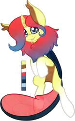 Size: 506x817 | Tagged: safe, artist:velnyx, derpibooru import, oc, oc:galette, changedling, changeling, female, image, png, simple background, solo, transparent background