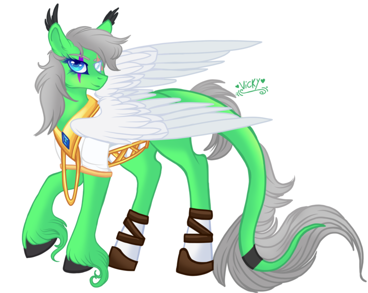 Size: 1920x1530 | Tagged: safe, artist:nightingalewolfie, derpibooru import, oc, oc:winter flaze, pegasus, pony, colored wings, female, image, mare, png, simple background, solo, transparent background, wings