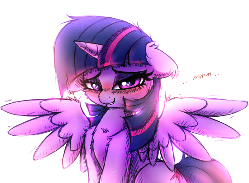 Size: 3400x2500 | Tagged: suggestive, artist:heavymetalbronyyeah, derpibooru import, twilight sparkle, twilight sparkle (alicorn), alicorn, pony, adorasexy, bedroom eyes, blushing, cheek fluff, chest fluff, cute, ear fluff, estrus, floppy ears, image, imminent sex, lidded eyes, looking at you, png, seductive, seductive look, sexy, shoulder fluff, simple background, solo, spread wings, stray strand, twiabetes, white background, wing fluff, wings