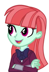 Size: 451x666 | Tagged: safe, artist:gmaplay, derpibooru import, melon mint, equestria girls, friendship games, cute, image, png, simple background, solo, transparent background