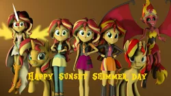 Size: 7680x4320 | Tagged: safe, alternate version, artist:fazbearsparkle, derpibooru import, sunset shimmer, equestria girls, equestria girls (movie), equestria girls series, friendship games, rainbow rocks, 3d, clothes, daydream shimmer, female, image, jpeg, looking at you, skirt, source filmmaker, sunset satan, sunset shimmer day