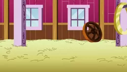 Size: 1280x720 | Tagged: safe, derpibooru import, screencap, hearts and hooves day (episode), applejack's barn, background, image, liminal space, no pony, png, scenic ponyville, sweet apple acres