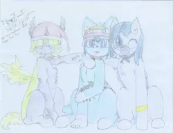 Size: 2196x1696 | Tagged: safe, artist:fliegerfausttop47, derpibooru import, king sombra, nurse redheart, princess celestia, oc, unofficial characters only, bat pony, cat, cat pony, changeling, hybrid, original species, derpibooru community collaboration, arm fluff, asexual, asexual pride flag, asexuality, bandana, bat pony oc, bat wings, blind eye, bracelet, cat ears, central heterochromia, changeling oc, cheek fluff, chest fluff, christmas, claws, clothes, coronavirus, covid-19, cute, cute little fangs, derpibooru exclusive, drawing, ear fluff, electricity, electricity magic, face mask, fangs, female, femboy, first time, fluffy, fluffy changeling, happy, hat, helmet, heterochromia, holiday, holster, hug, image, jewelry, jpeg, leg fluff, looking at you, male, mask, ocbetes, paws, pencil, pet tag, pet tags, plushie, pride, pride flag, santa hat, scarf, shoulder fluff, simple background, sitting, smiling, sniper, tail, tongue out, toy, traditional art, venezuela, visor, wall of tags, white background, wings, yellow changeling, yellow eyes