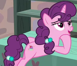 Size: 988x851 | Tagged: safe, derpibooru import, screencap, sugar belle, pony, unicorn, hard to say anything, cropped, cute, female, image, lidded eyes, mare, png, solo, sugarbetes