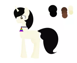 Size: 2434x2000 | Tagged: safe, artist:blurryface213, derpibooru import, oc, oc:pixel, unofficial characters only, pony, unicorn, bronies react, horn, image, png, reference sheet, simple background, solo, unicorn oc, white background