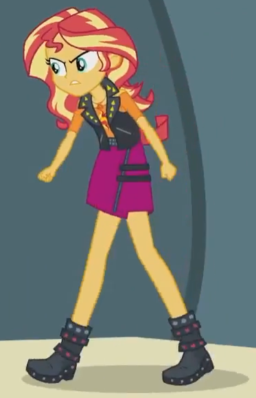 Size: 373x579 | Tagged: safe, derpibooru import, screencap, sunset shimmer, equestria girls, equestria girls series, rarity investigates: the case of the bedazzled boot, cropped, female, geode of empathy, image, magical geodes, png, solo