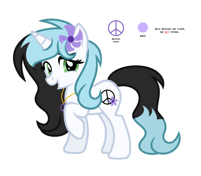 Size: 1971x1723 | Tagged: safe, artist:darbypop1, derpibooru import, oc, oc:serenity, pony, unicorn, female, flower, flower in hair, image, mare, png, solo