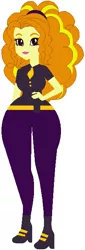 Size: 230x673 | Tagged: safe, artist:sturk-fontaine, derpibooru import, adagio dazzle, equestria girls, alternate universe, base used, breasts, busty adagio dazzle, child bearing hips, copdagio, curvy, female, image, mamadagio, milf, png, police officer, simple background, wide hips