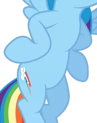 Size: 1981x2531 | Tagged: safe, artist:xpesifeindx, derpibooru import, edit, vector edit, rainbow dash, pegasus, pony, the last roundup, belly, cropped, image, pictures of bellies, png, simple background, solo, transparent background, vector