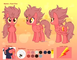 Size: 6120x4716 | Tagged: safe, artist:2pandita, derpibooru import, oc, oc:fast fire, pegasus, pony, absurd resolution, female, image, mare, png, reference sheet, solo