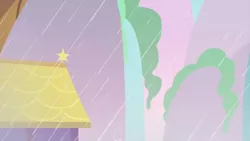 Size: 1280x720 | Tagged: safe, derpibooru import, screencap, teacher of the month (episode), spoiler:interseason shorts, background, image, no pony, png, rain, scenic ponyville, school of friendship