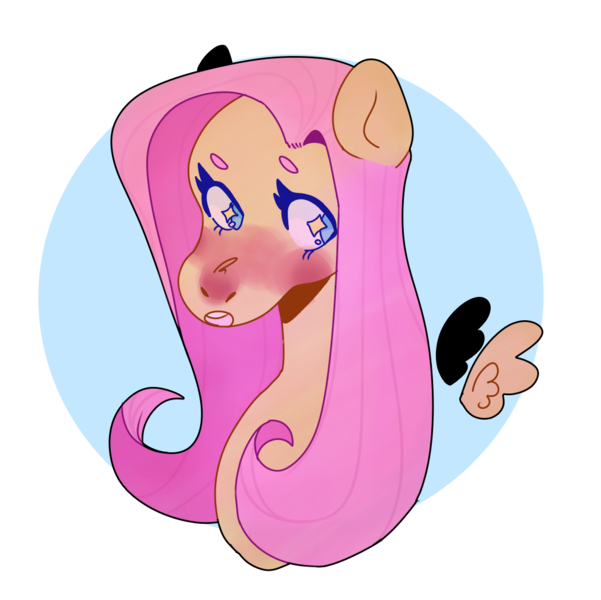 Size: 1009x1008 | Tagged: safe, artist:cloudysk1es, derpibooru import, fluttershy, pegasus, pony, beanbrows, blushing, bust, circle background, eyebrows, female, floating wings, image, mare, open mouth, png, portrait, simple background, solo, starry eyes, three quarter view, transparent background, wingding eyes, wings