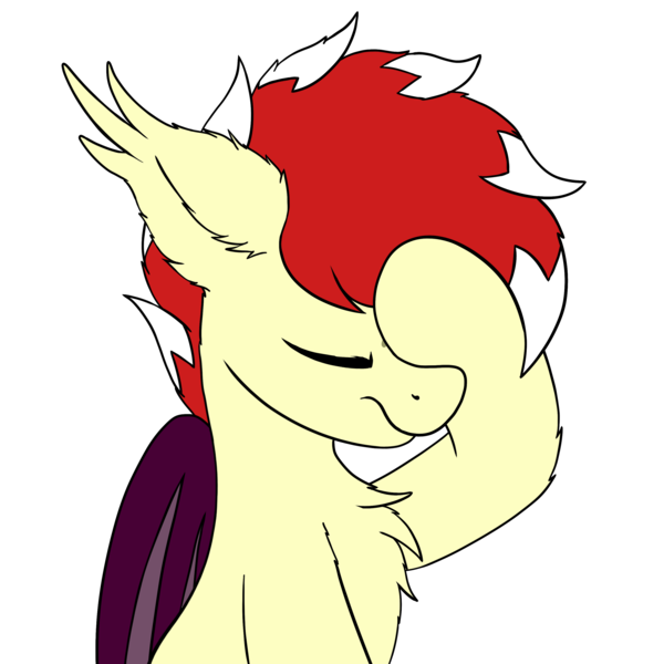 Size: 3000x3000 | Tagged: safe, artist:aaathebap, derpibooru import, oc, oc:aaaaaaaaaaa, bat pony, bat pony oc, bat wings, cute, facehoof, image, male, png, simple background, transparent background, wings