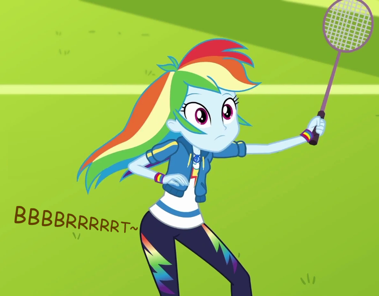 Size: 922x720 | Tagged: suggestive, artist:thedarkpony, derpibooru import, edit, edited screencap, screencap, rainbow dash, equestria girls, equestria girls series, stressed in show, stressed in show: rainbow dash, spoiler:eqg series (season 2), clothes, cropped, fart, female, fetish, geode of super speed, image, implied messing, implied pooping, implied scat, magical geodes, onomatopoeia, panties, pants, pantypoop, png, poop, scat, underwear