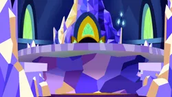 Size: 1280x720 | Tagged: safe, derpibooru import, screencap, all bottled up, background, image, liminal space, map room, no pony, png, scenic ponyville, twilight's castle