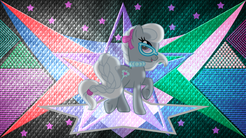 Size: 3840x2160 | Tagged: safe, artist:canterlotgirl, artist:laszlvfx, derpibooru import, edit, silver spoon, pony, image, older, older silver spoon, png, solo, wallpaper, wallpaper edit