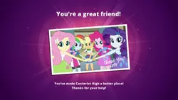 Size: 960x540 | Tagged: safe, artist:princezacadenza, derpibooru import, applejack, fluttershy, pinkie pie, rainbow dash, rarity, equestria girls, equestria girls (movie), equestria girls app, humane five, image, jpeg