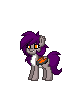 Size: 80x90 | Tagged: safe, derpibooru import, oc, oc:crystal shadow, bat pony, pony, pony town, bat pony oc, bat wings, image, png, wings