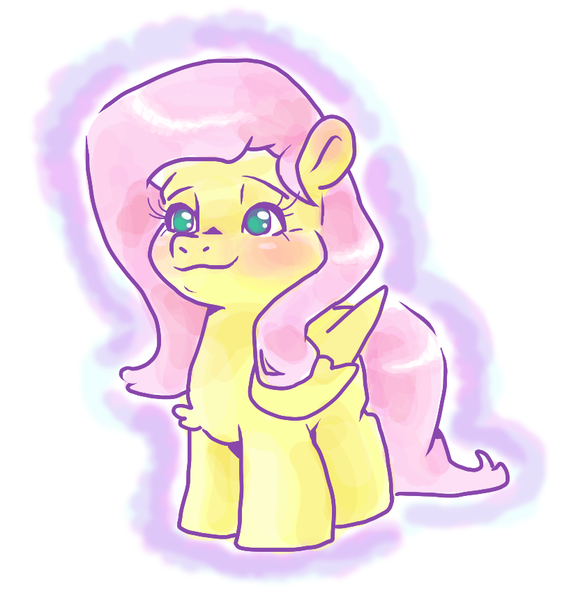 Size: 816x860 | Tagged: safe, artist:smirk, derpibooru import, fluttershy, pegasus, aggie.io, blushing, cute, image, png, shyabetes, solo