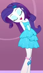 Size: 354x598 | Tagged: safe, derpibooru import, screencap, rarity, eqg summertime shorts, equestria girls, make up shake up, cropped, cute, fall formal outfits, image, png, raribetes, solo