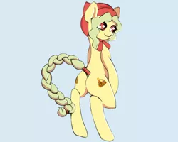 Size: 1500x1200 | Tagged: safe, artist:plaguemare, derpibooru import, oc, oc:magyar, ponified, unofficial characters only, pony, bipedal, bonnet, braid, drawthread, hungary, image, nation ponies, png, requested art, solo