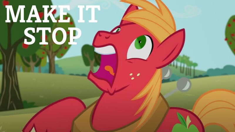 Size: 1920x1080 | Tagged: safe, derpibooru import, edit, edited screencap, editor:quoterific, screencap, big macintosh, pony, no second prances, image, jpeg, solo